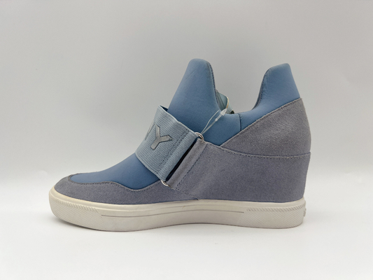 Удобное мягкое Nubuck кроет кожей женщин обувает один блок резиновое Outsole с латексом Pusable
